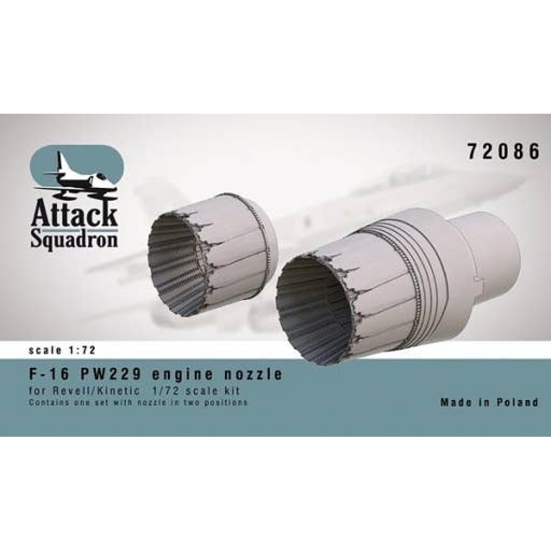 1/72 F-16 - Pw229 Engine Nozzle