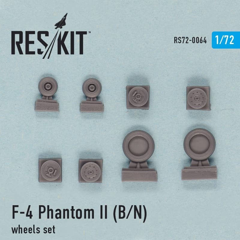 1/72 F-4B/N Phantom II Wheel Set