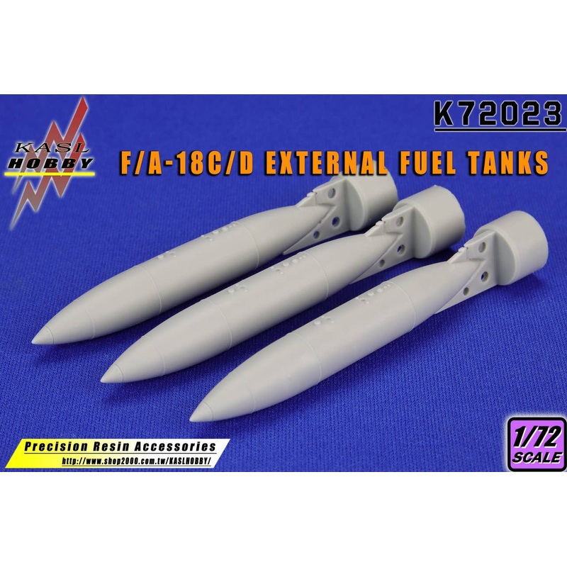 1/72 F/A-18C/D External Fuel Tanks (3 Kits)