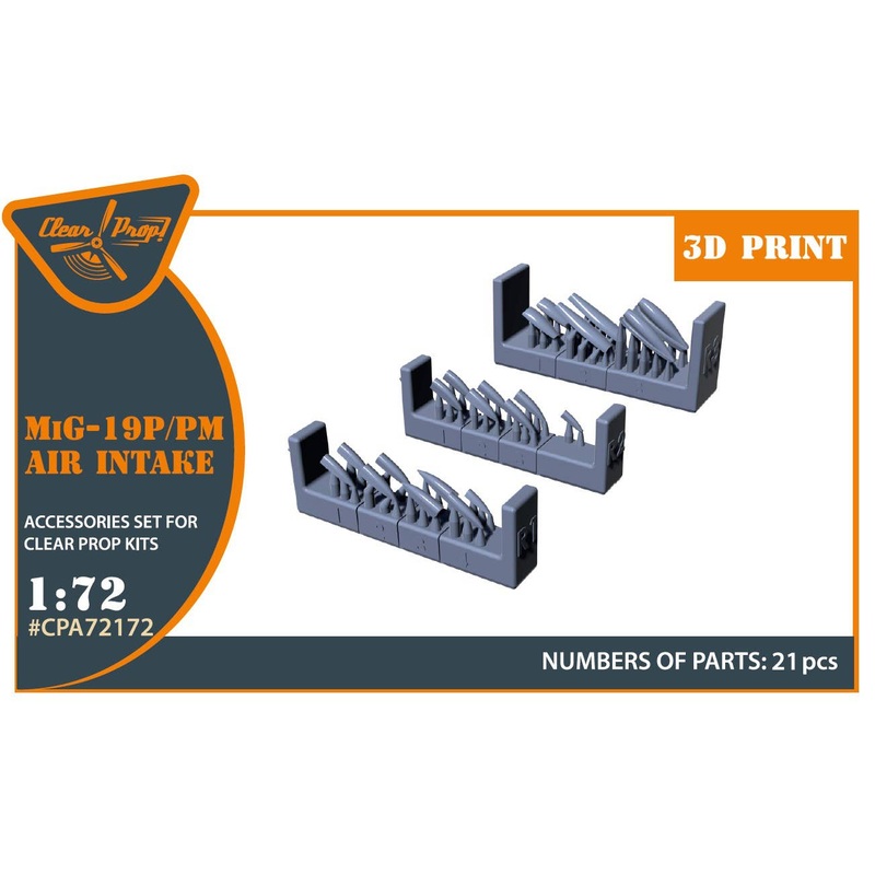 1/72 MiG-19P/PM Air intake for CP kits