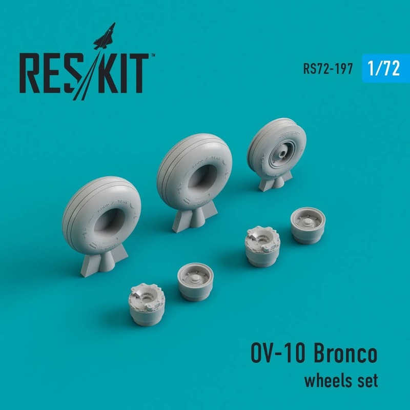 1/72 OV-10 Bronco Wheels Set