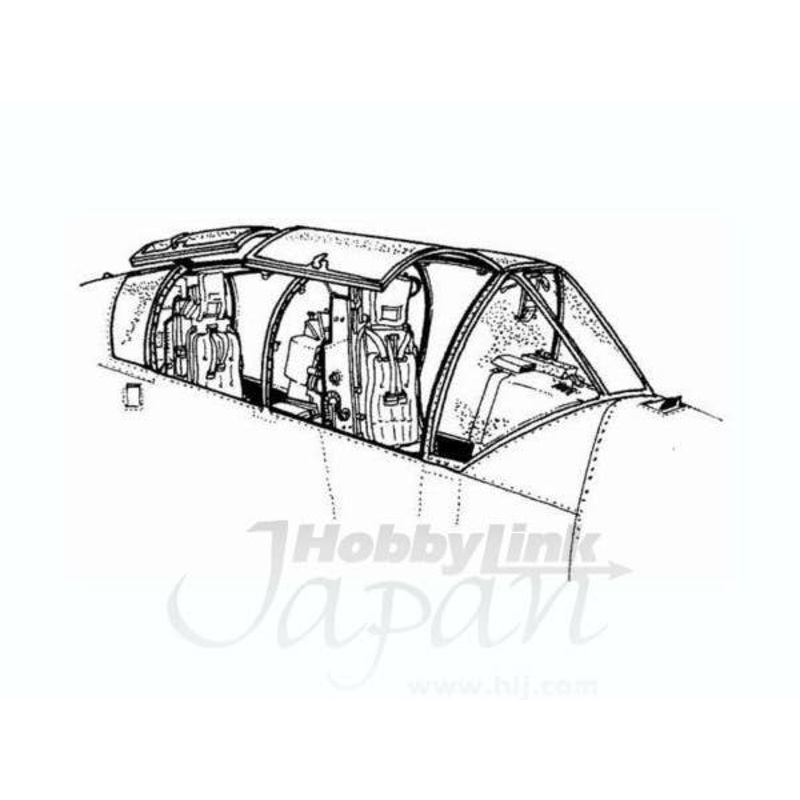 1/72 OV-10A Bronco interior set for Academy