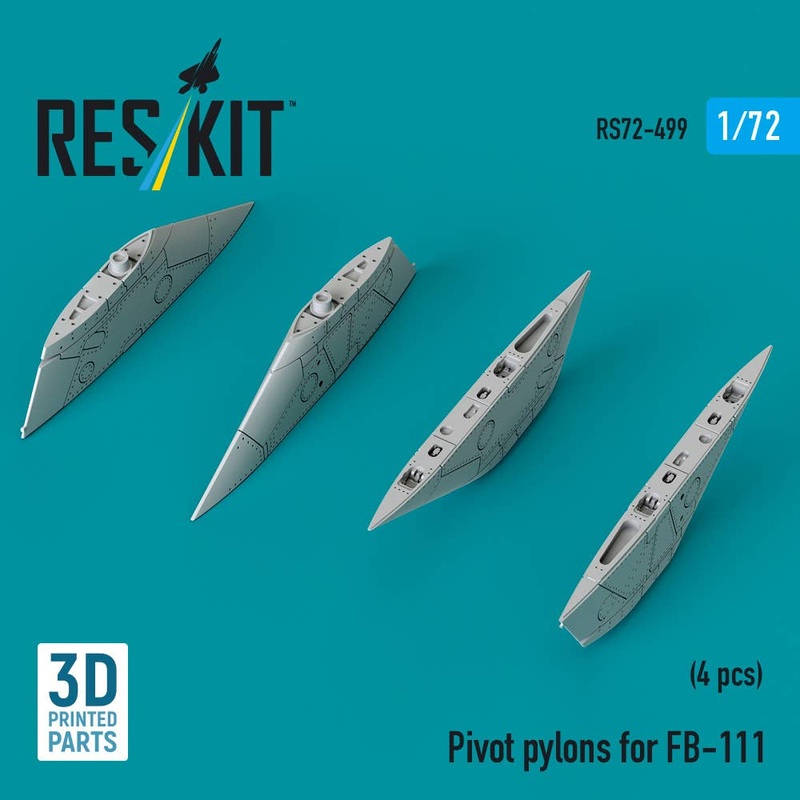 1/72 Pivot pylons for FB-111 (4 pcs)