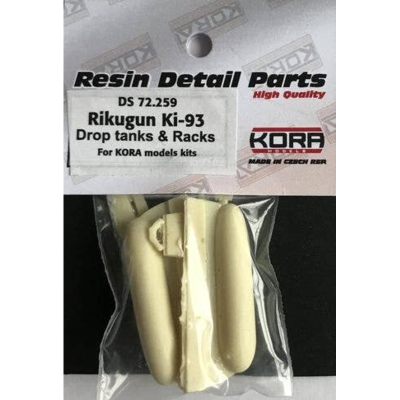 1/72 Rikugun Ki-93 racks & drop tanks