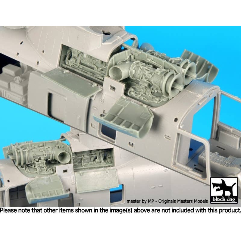 1/72 Sea King AEW 2 Engine (for Dragon)