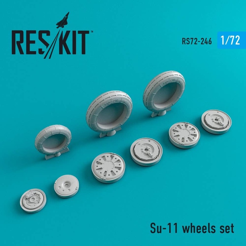 1/72 Su-11 Wheels Set (for Amodel)