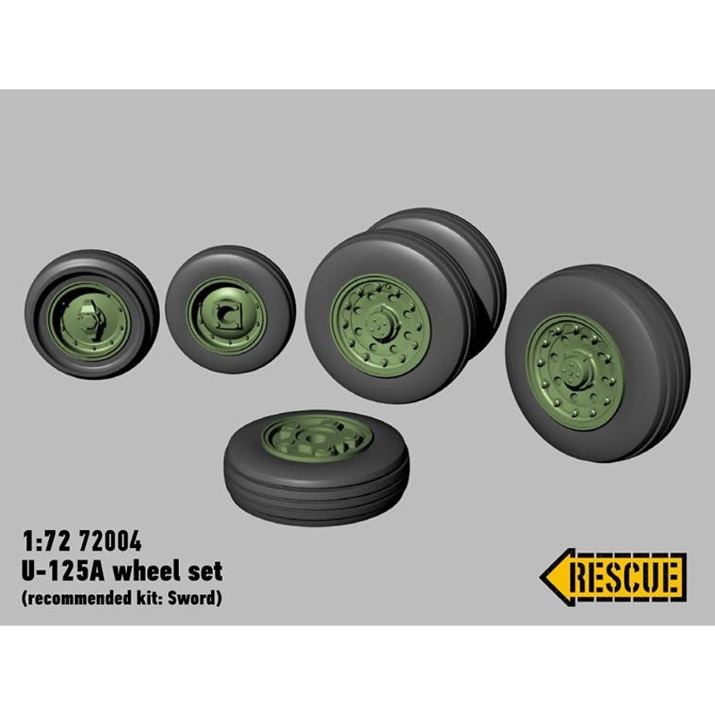 1/72 U-125A Wheel Set (for Sword)