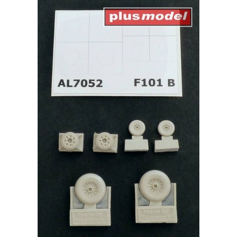 1/72 Wheel Set For F-101B