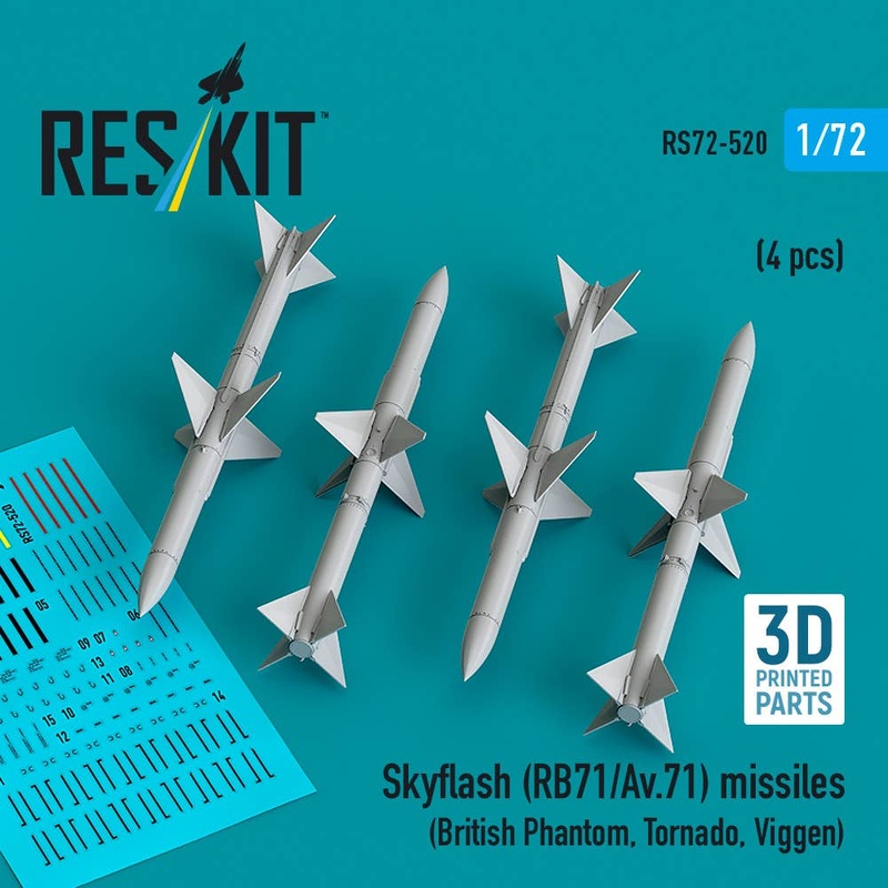 Skyflash (RB71/Av.71) missiles (4 pcs)