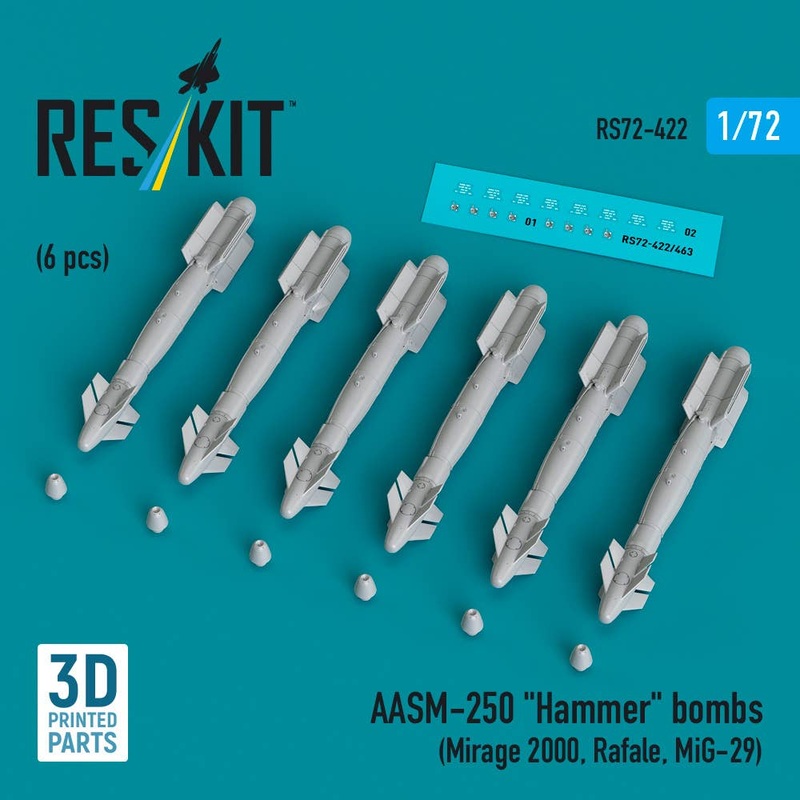 1/72 AASM-250 Hammer (6 pcs)