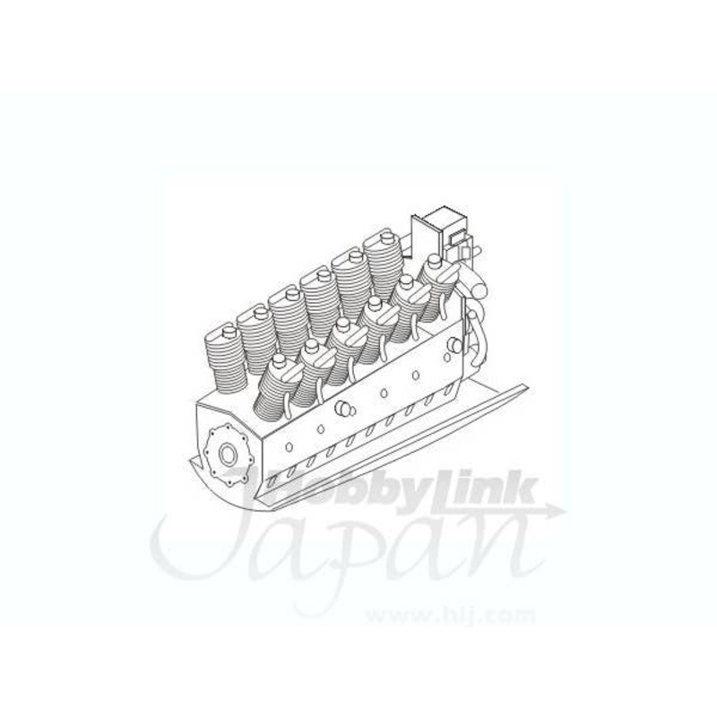 1/72 Argus Ar410 german aircraft engine WWII