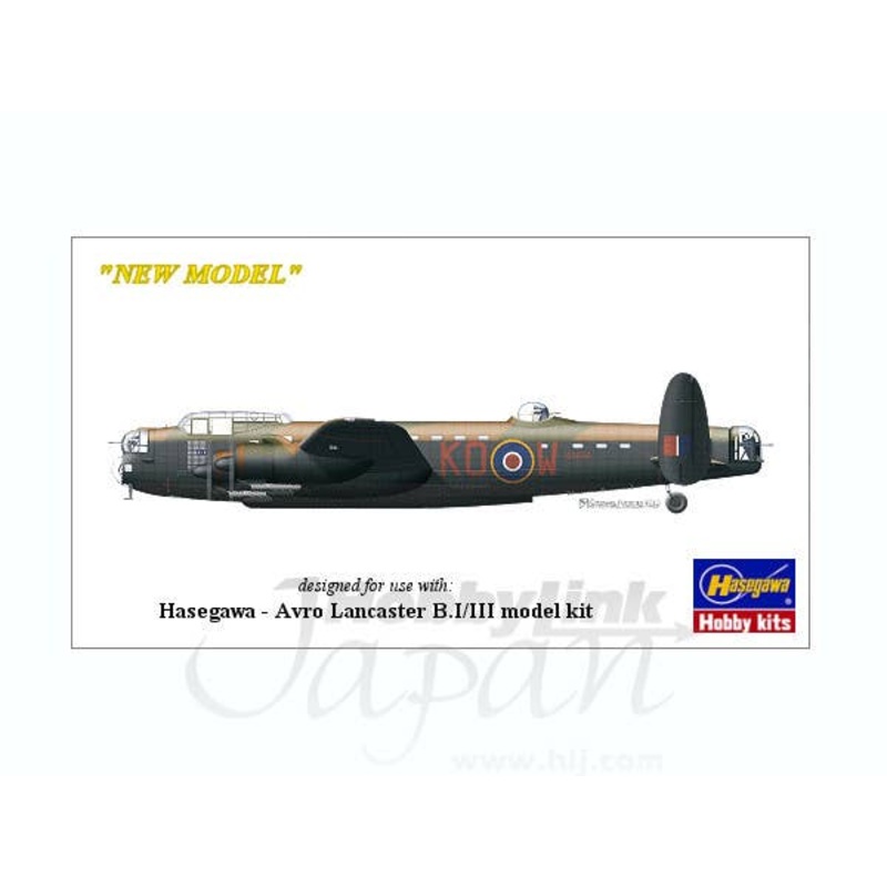 1/72 Avro Lancaster B Mk II Conversion Set (for Hasegawa)