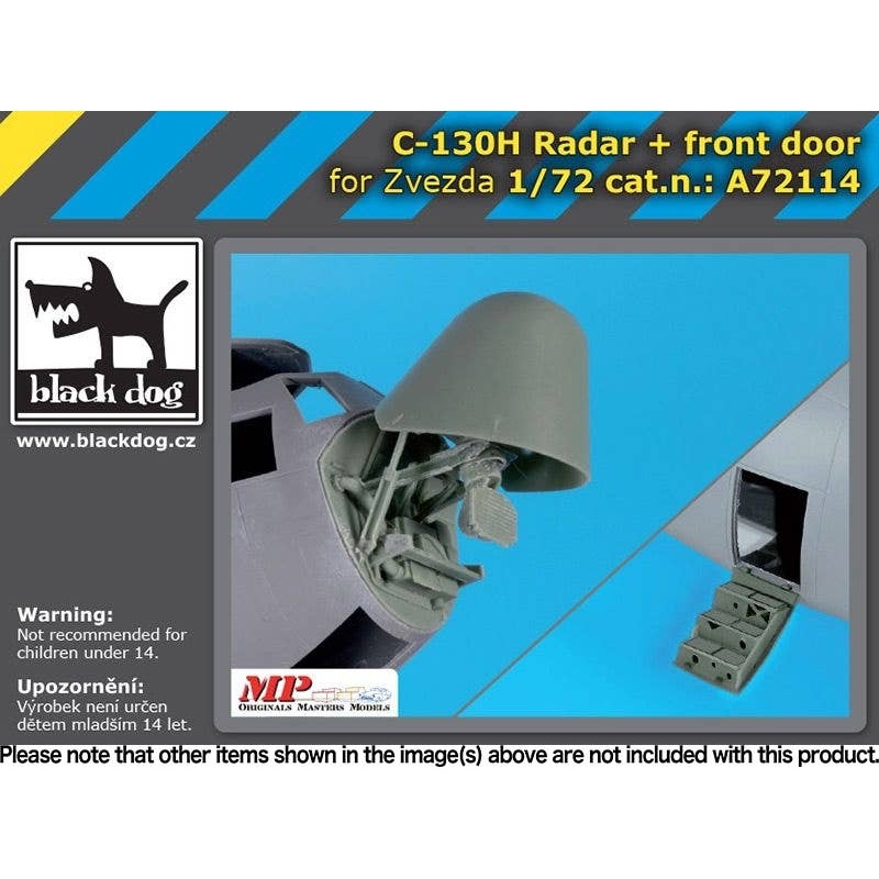 1/72 C-130H Hercules radar+front door