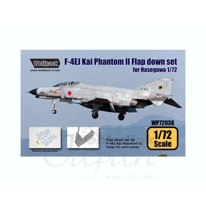 1/72 F-4EJ Kai JASDF Phantom II Flap Down Set (for Hasegawa)