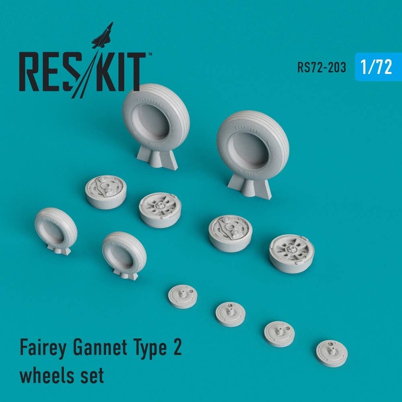 1/72 Fairey Gannet Type 2 Wheels Set