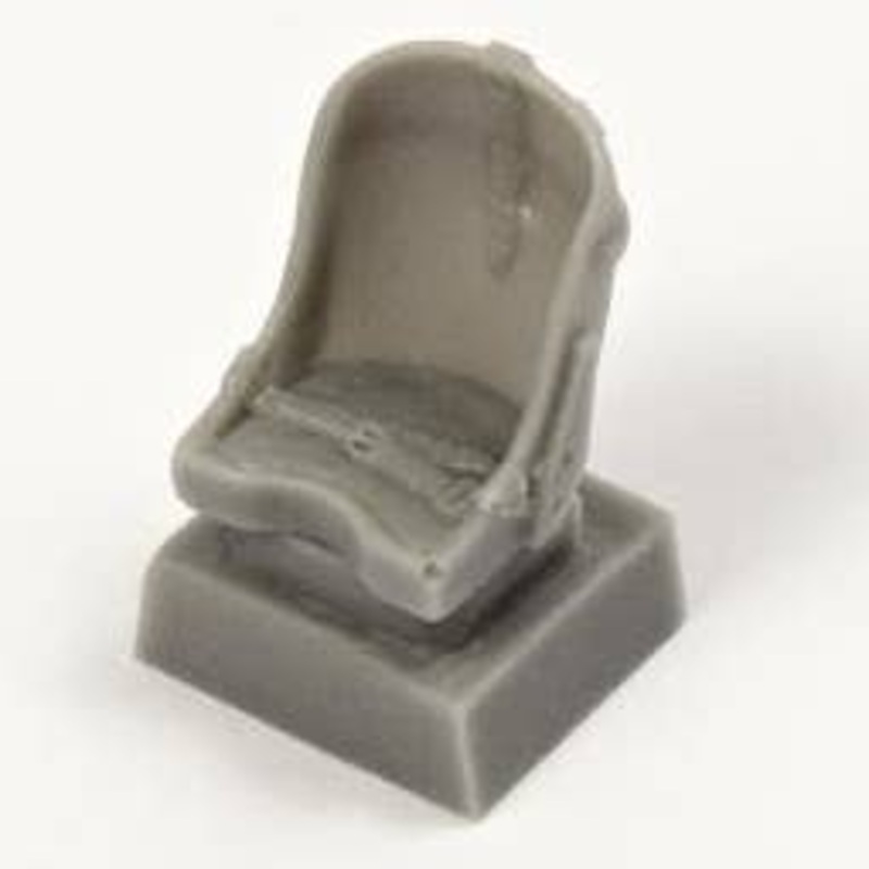 1/72 J2M3 Raiden Seat with Belts (for Hasegawa)