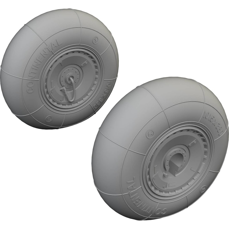 1/72 Me410 wheels (for Airfix)