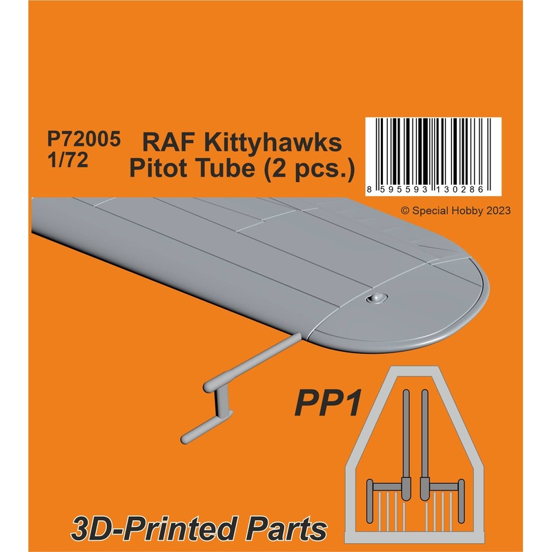 1/72 RAF Kittyhawks Pitot Tube (2 pcs.)