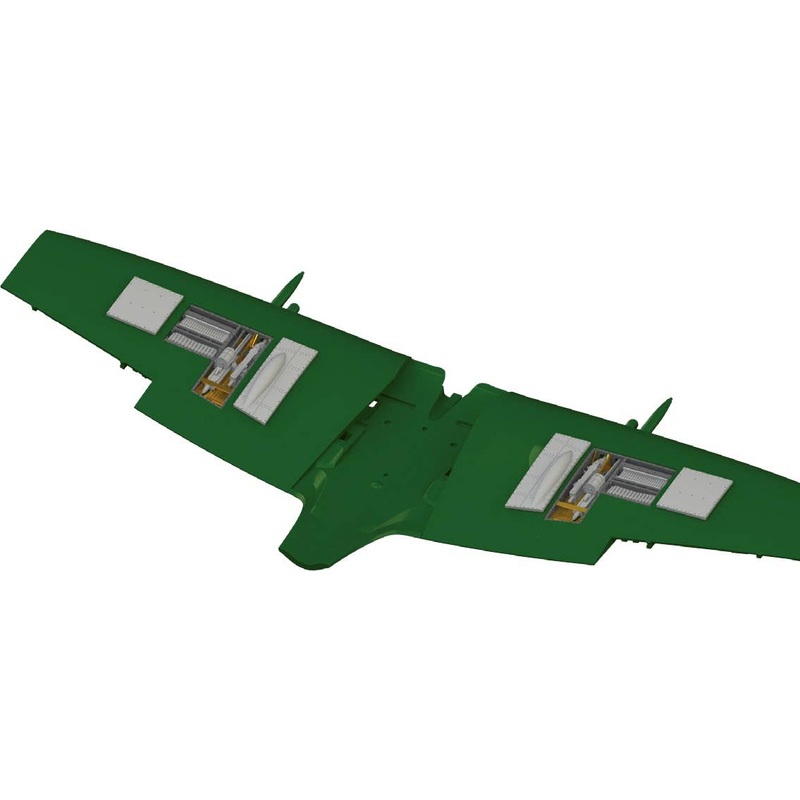 1/72 Spitfire Mk.XVI Gun Bays (for Eduard)