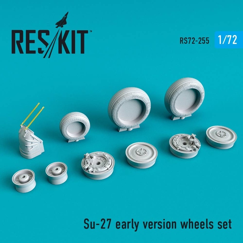 1/72 Su-27 Wheels Set Early Version