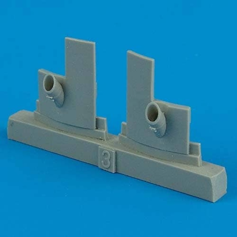 1/72 TBM-3 Avenger Exhaust Pipes (for Hasegawa)