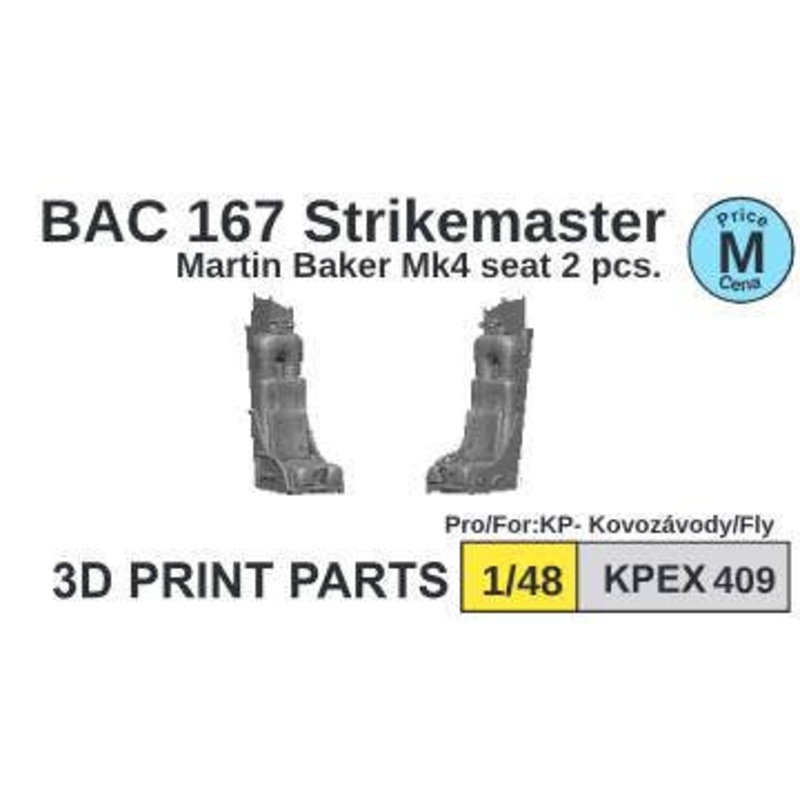 1/48 BAC 167 Strikemaster (for Fly Model/KP Model) Seat