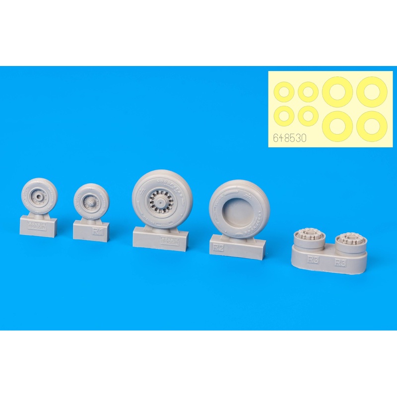 1/48 F-14D Wheels (for AMK)