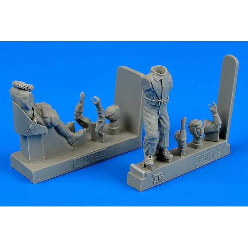 1/48 German and Austro-Hungarian Aircraft Crew WWI