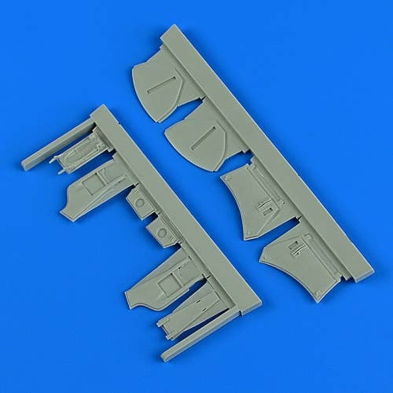 1/48 Hawker Hunter Undercarriage Covers (for Airfix)