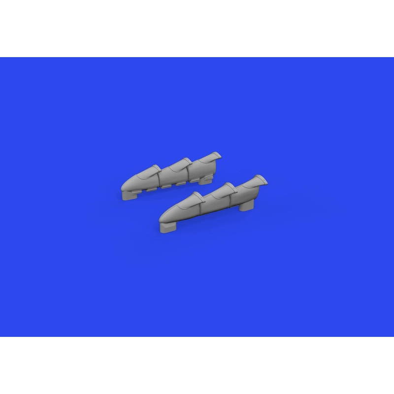 1/48 Hurricane Mk.II exhaust fishtail PRINT (for Arma Hobby)
