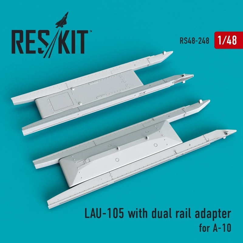 1/48 Lau-105 Sidewinder Launcher w/Dual Adapter (2 pcs)