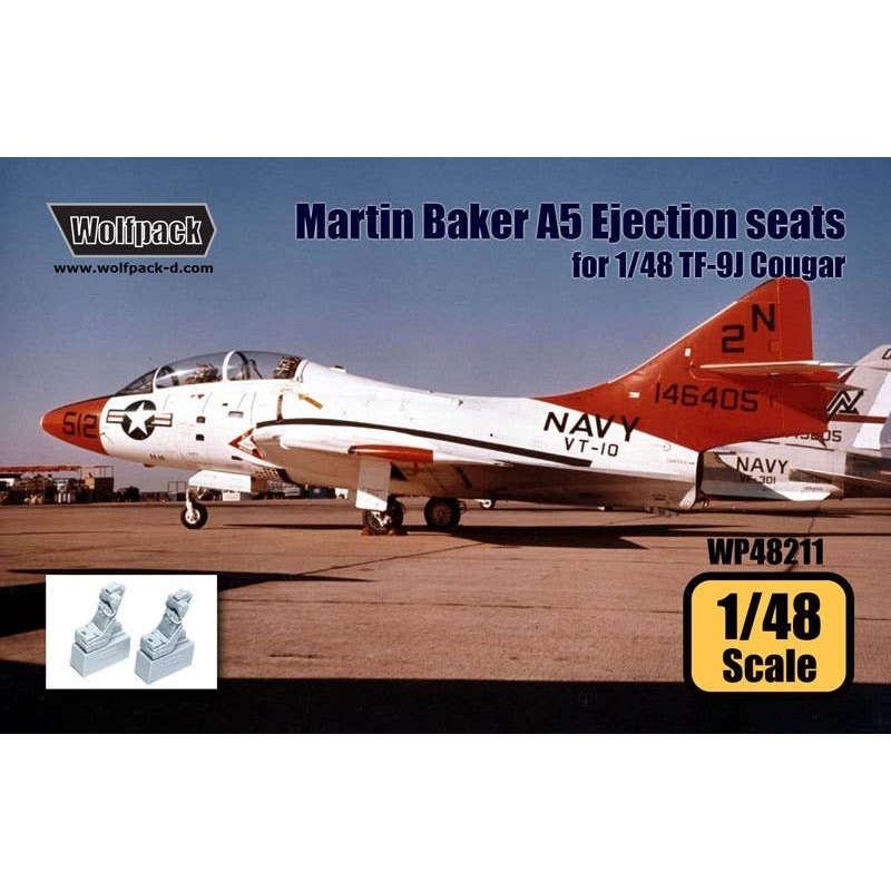 1/48 Martin Baker A5 Ejection Seats Set for TF-9J Cougar