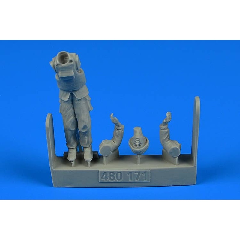 1/48 Modern British Army Commander for BAE Warrior