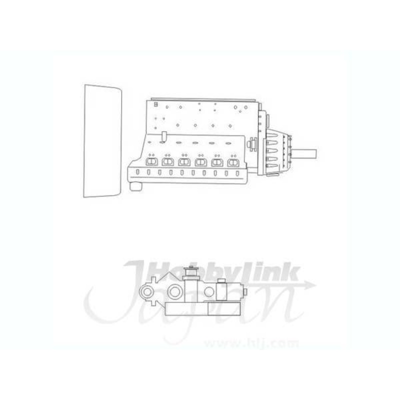 1/72 Daimler Benz DB 601 Germ.aicr.engine WWII