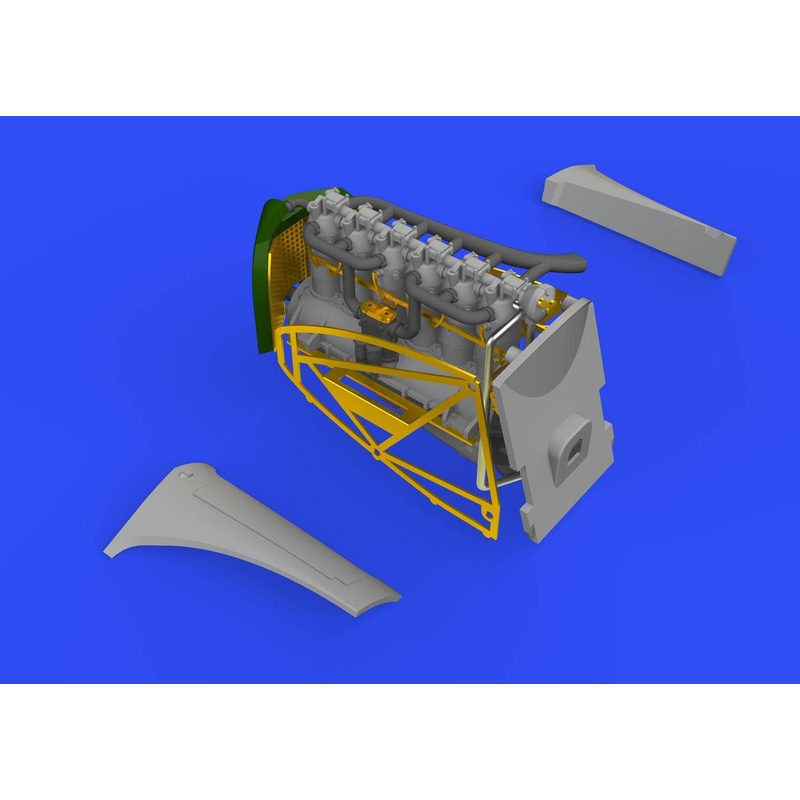 1/72 Fokker D.VII (OAW) Engine/Mercedes D.III (for Eduard)
