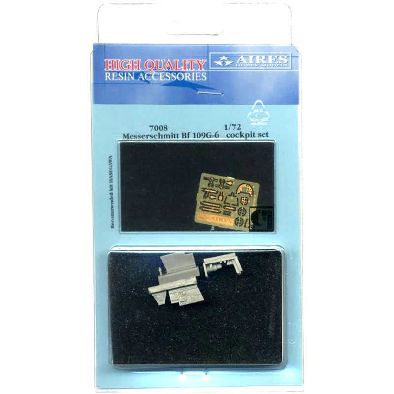 1/72 Messerschmitt Bf 109G Cockpit Set (for Hasegawa)