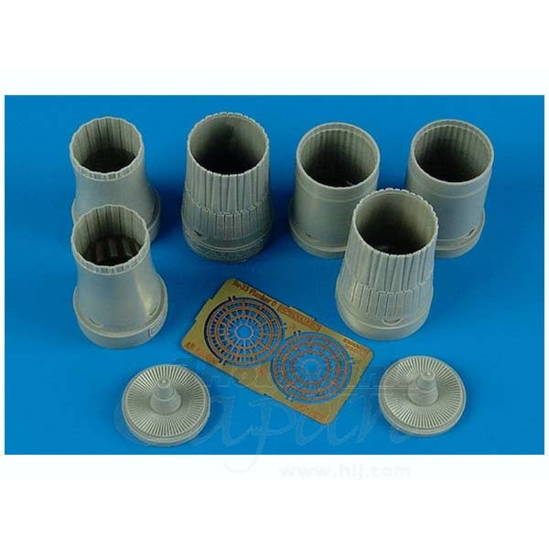 1/72 Su-33 Flanker D Exhaust Nozzles (for Hasegawa)