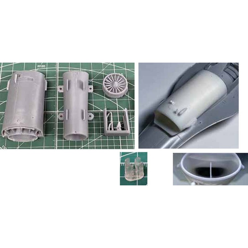 1/48 (4828) F-2A Intake Flight Condition (for Hasegawa)