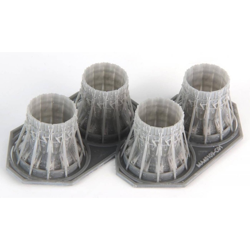 1/48 B-1B GE Exhaust Nozzle Set Closed (for Revell)