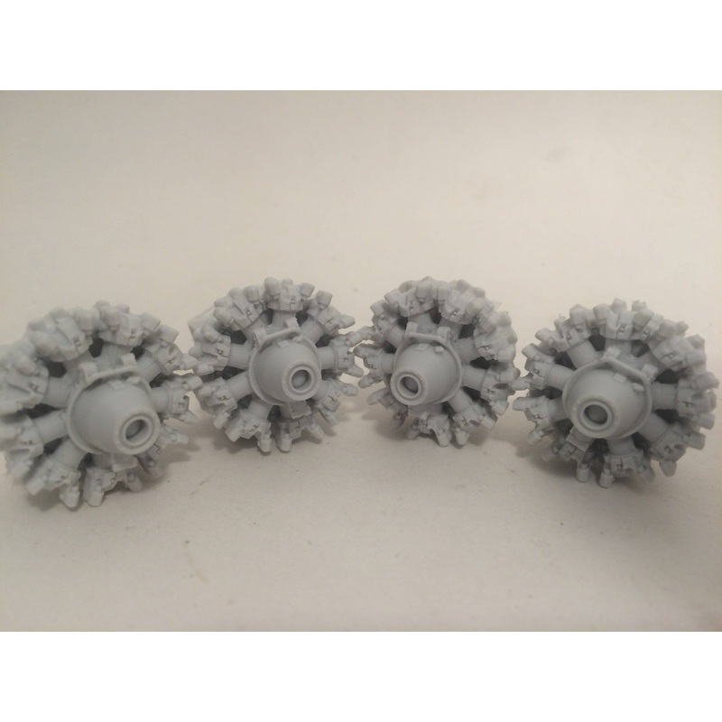 1/48 B-29 R-3350 engine set (4 pcs)