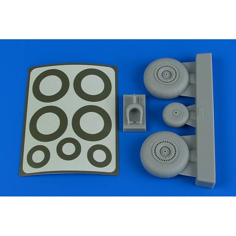 1/48 Do 217 Wheels & Paint Masks (for ICM)