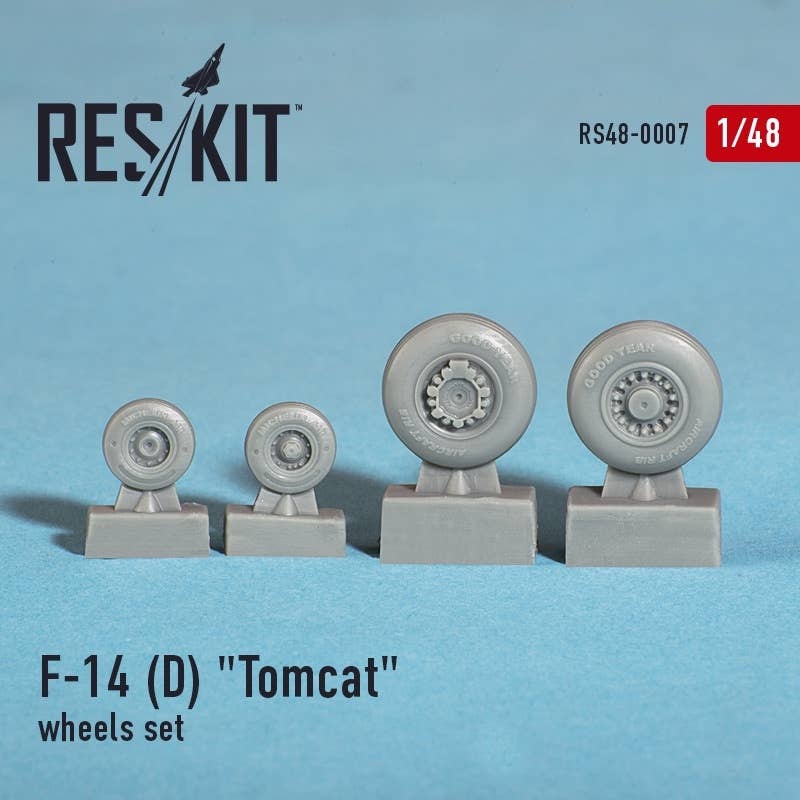 1/48 F-14 D Tomcat Wheels Set