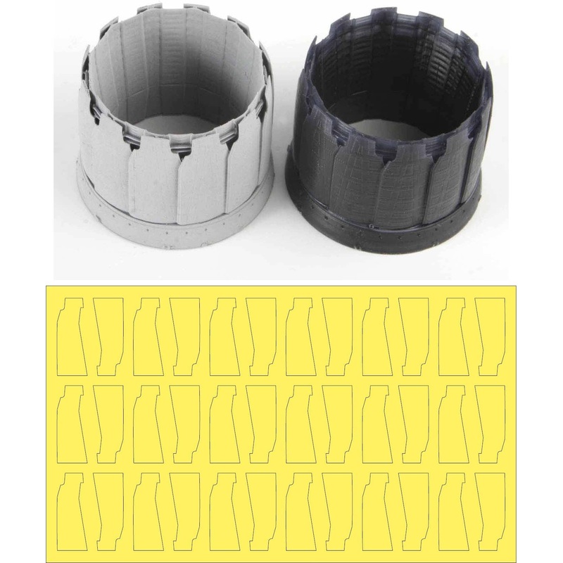 1/48 F-15 K/SG GE Exhuast Nozzle Set (Opened)