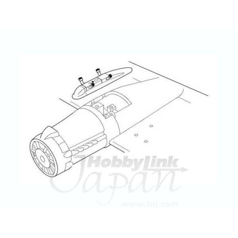 1/48 Junkers Ju 88A Wing Rack for Torpedo LTF 5b (for Dragon)
