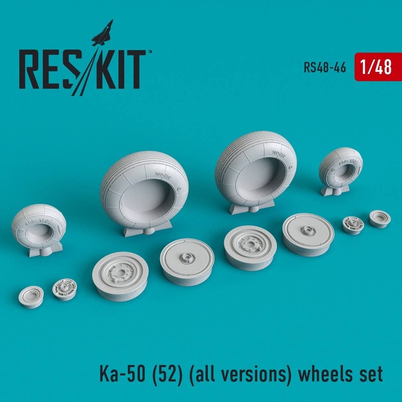 1/48 Ka-50 / 52 Hawkham Wheelset