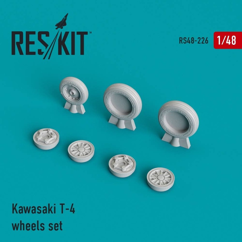 1/48 Kawasaki T-4 Wheels Set