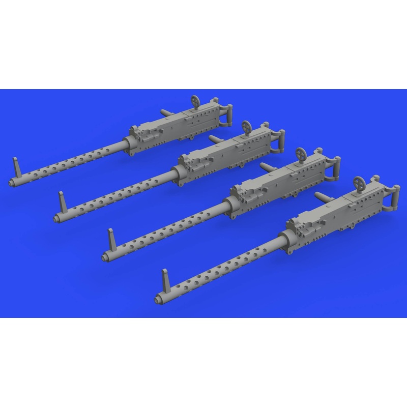 1/48 M2 Browning w/ handles for aircraft PRINT (4pcs)