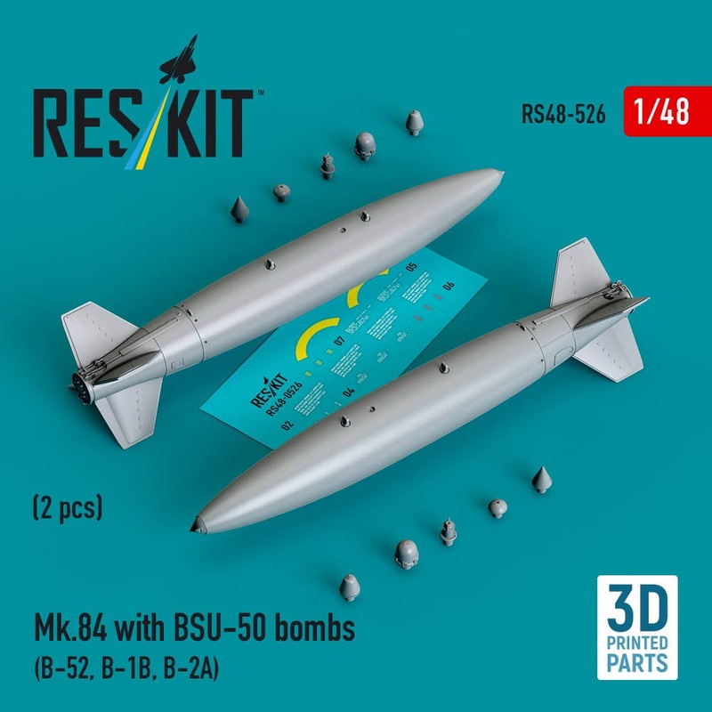 1/48 Mk.84 with BSU-50 bombs (2 pcs)