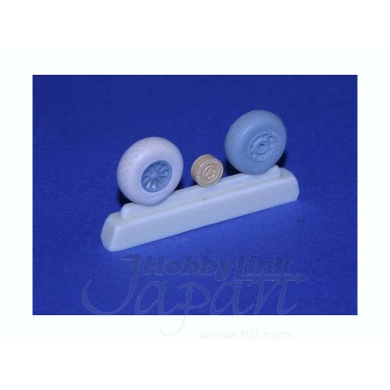 1/48 P-51B/D Mustang Wheels for Hasegawa/Tamiya