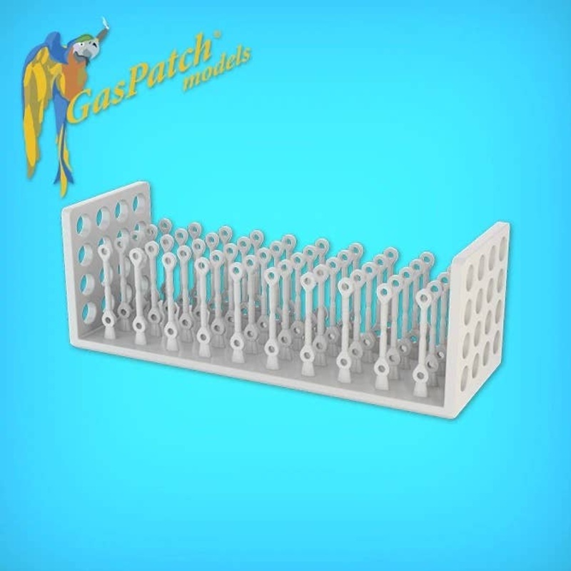 1/48 Resin Turnbuckles Type Anchor Points (100 Items)